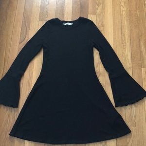 Long sleeve waffle dress